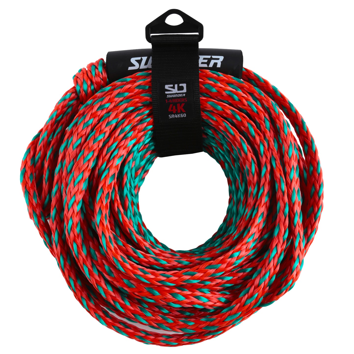 Swonder 60ft 2-Section Tow Ropes for 4 Rider Tubing