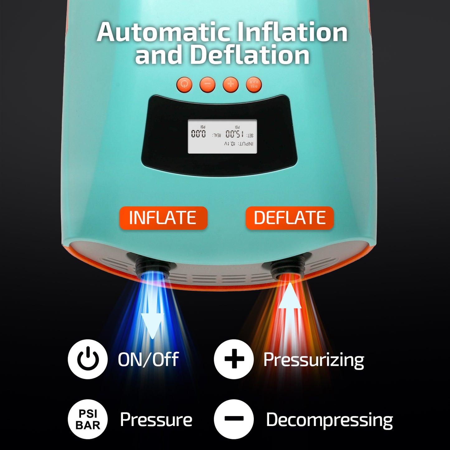 Swonder Seawolf S20Li 9000 mAh Rechargeable SUP Pump